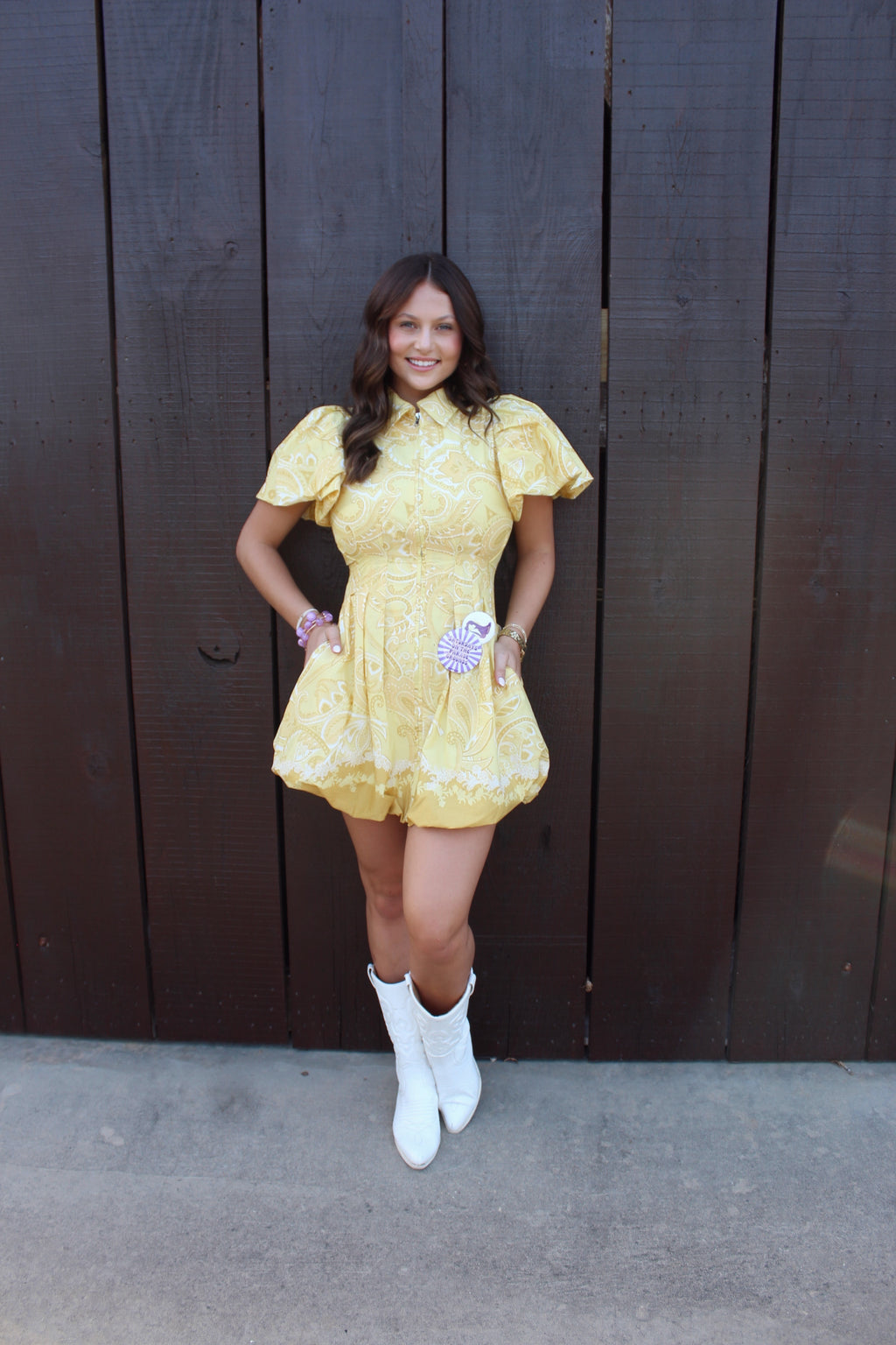 Bandanna Yellow Mini