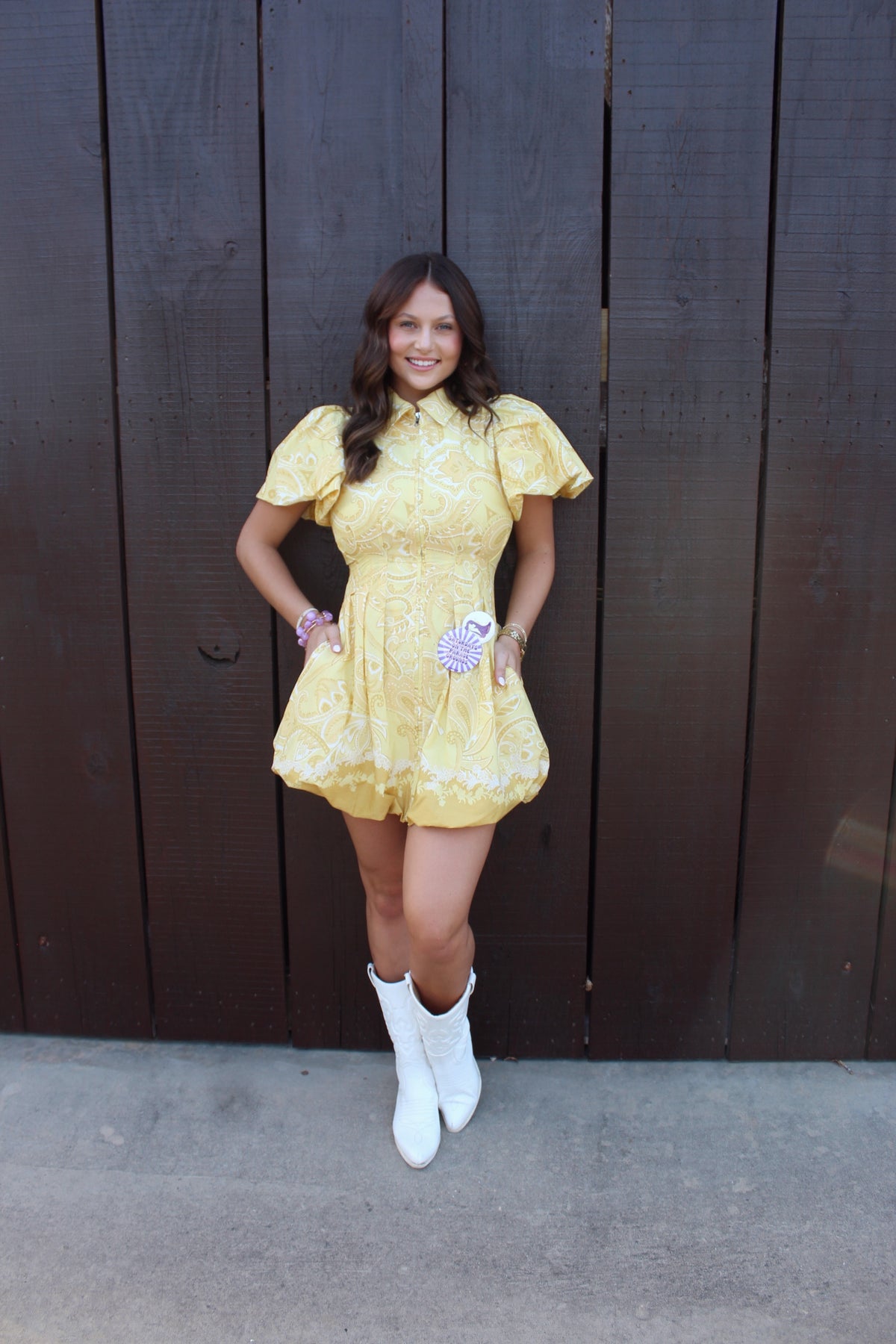 Bandanna Yellow Mini
