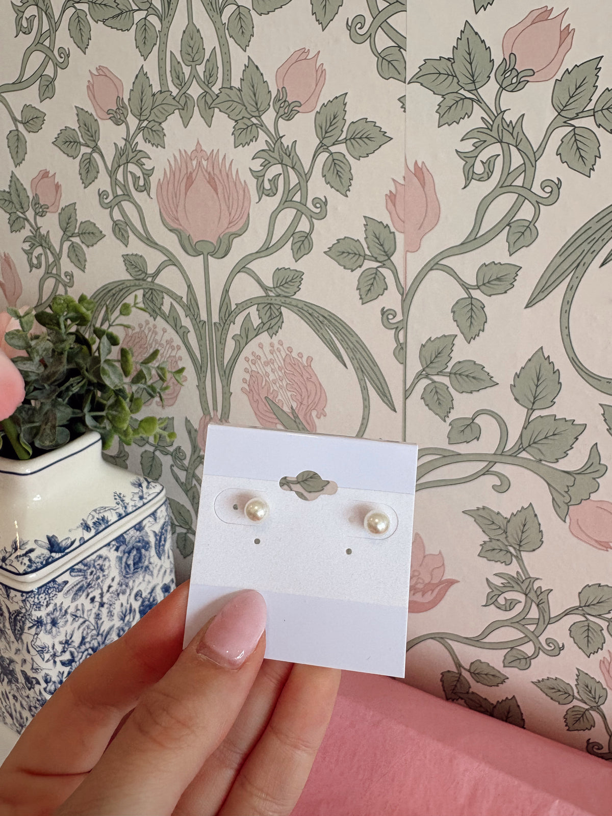 Mini Pearl Earrings