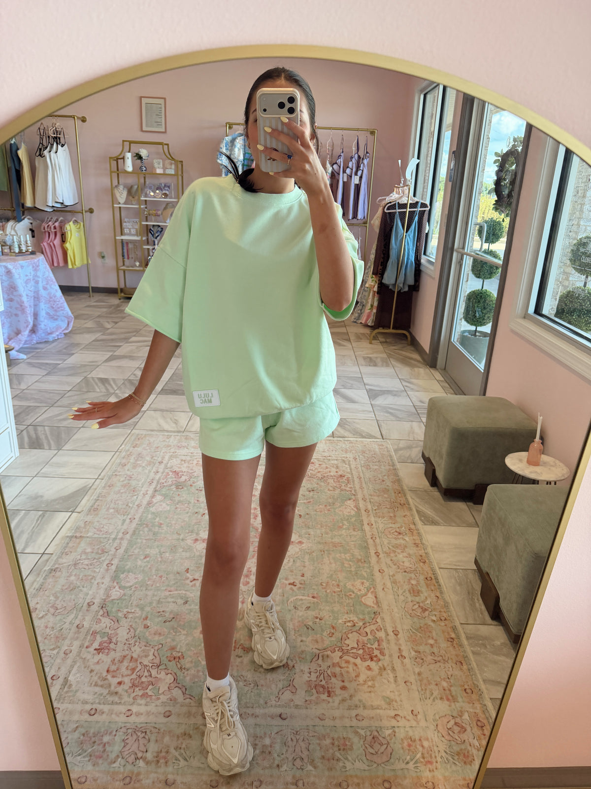 LuluMac Mint Short Sleeve Shirt