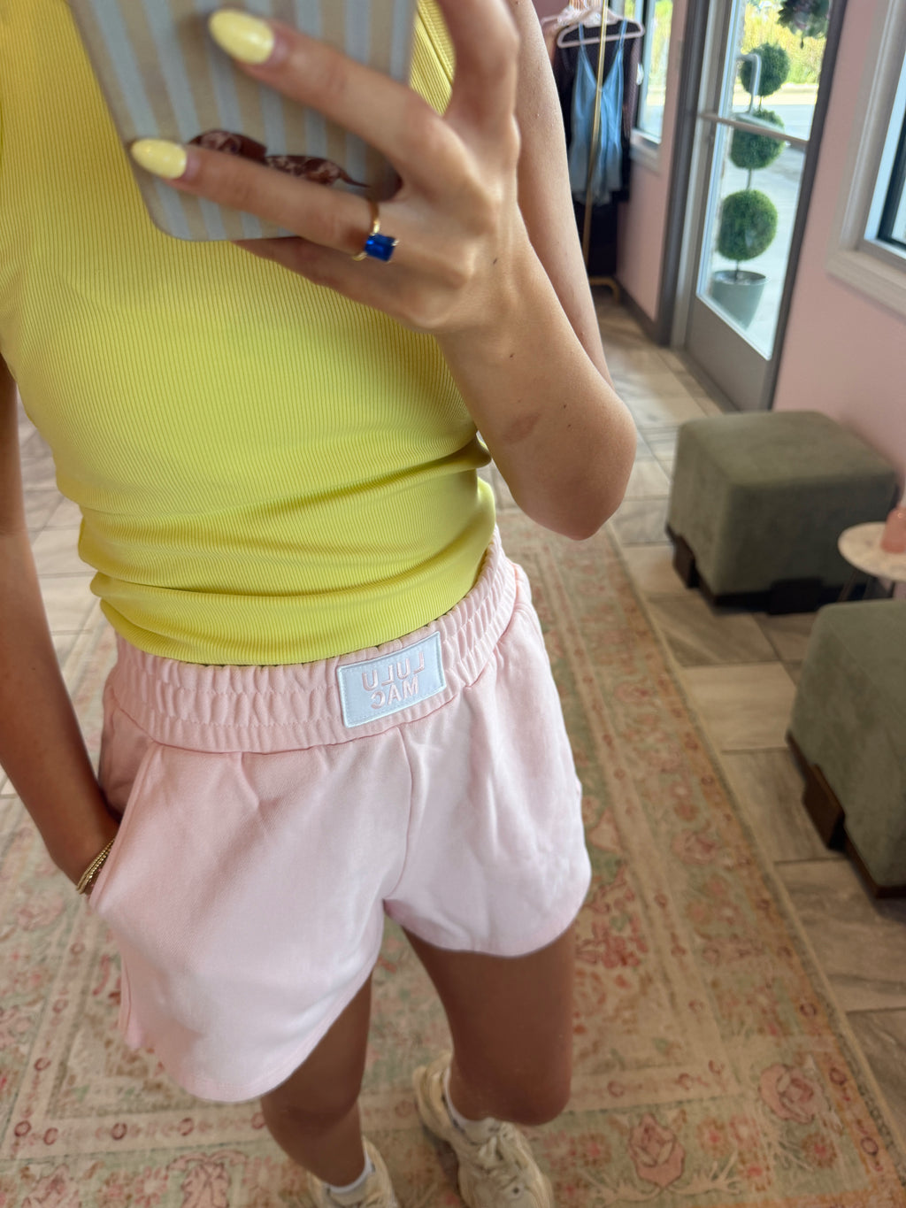 LuluMac Light Pink Shorts