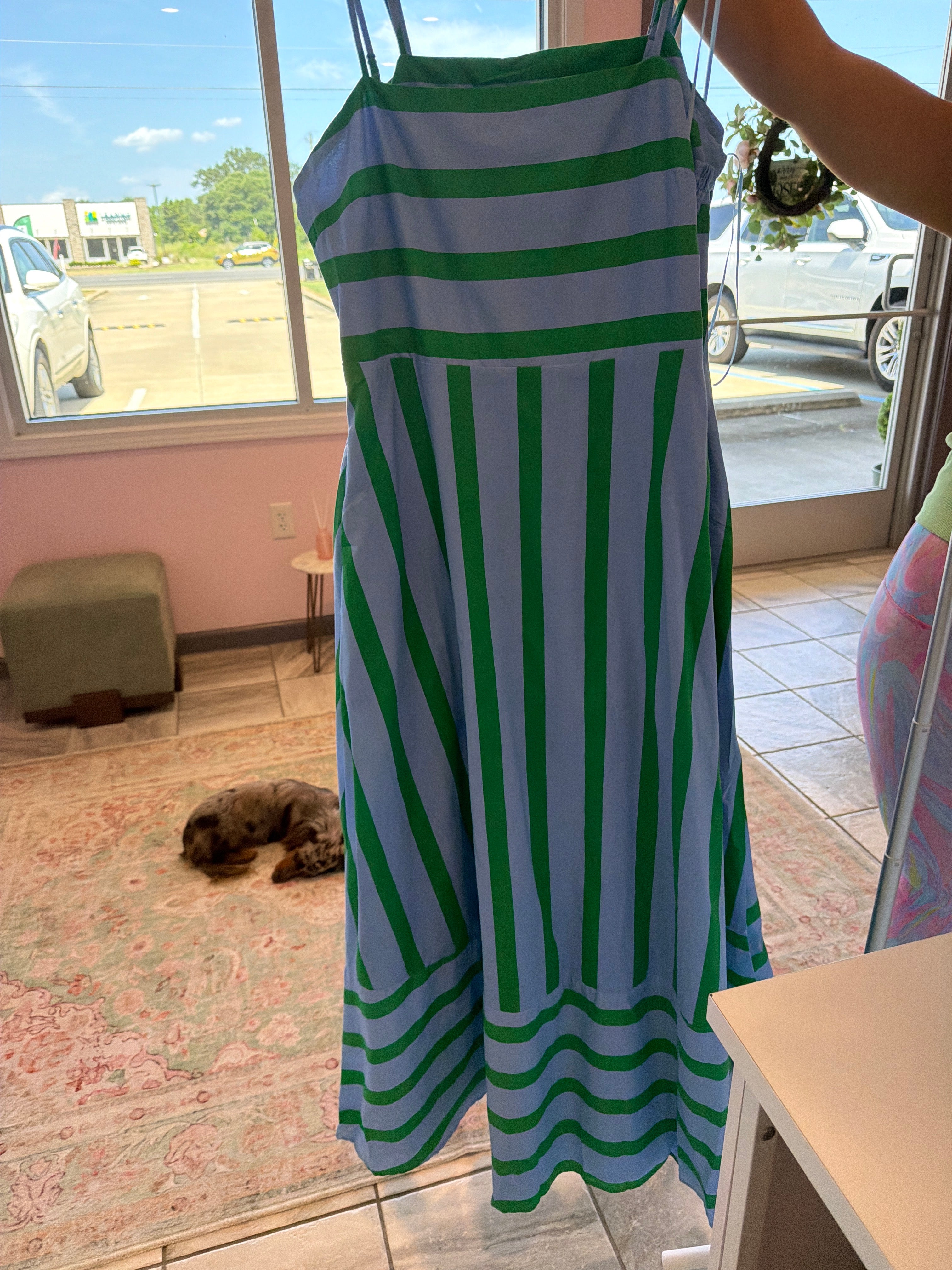 Blue/Green Maxi