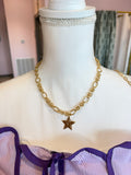 Gold Star Necklace