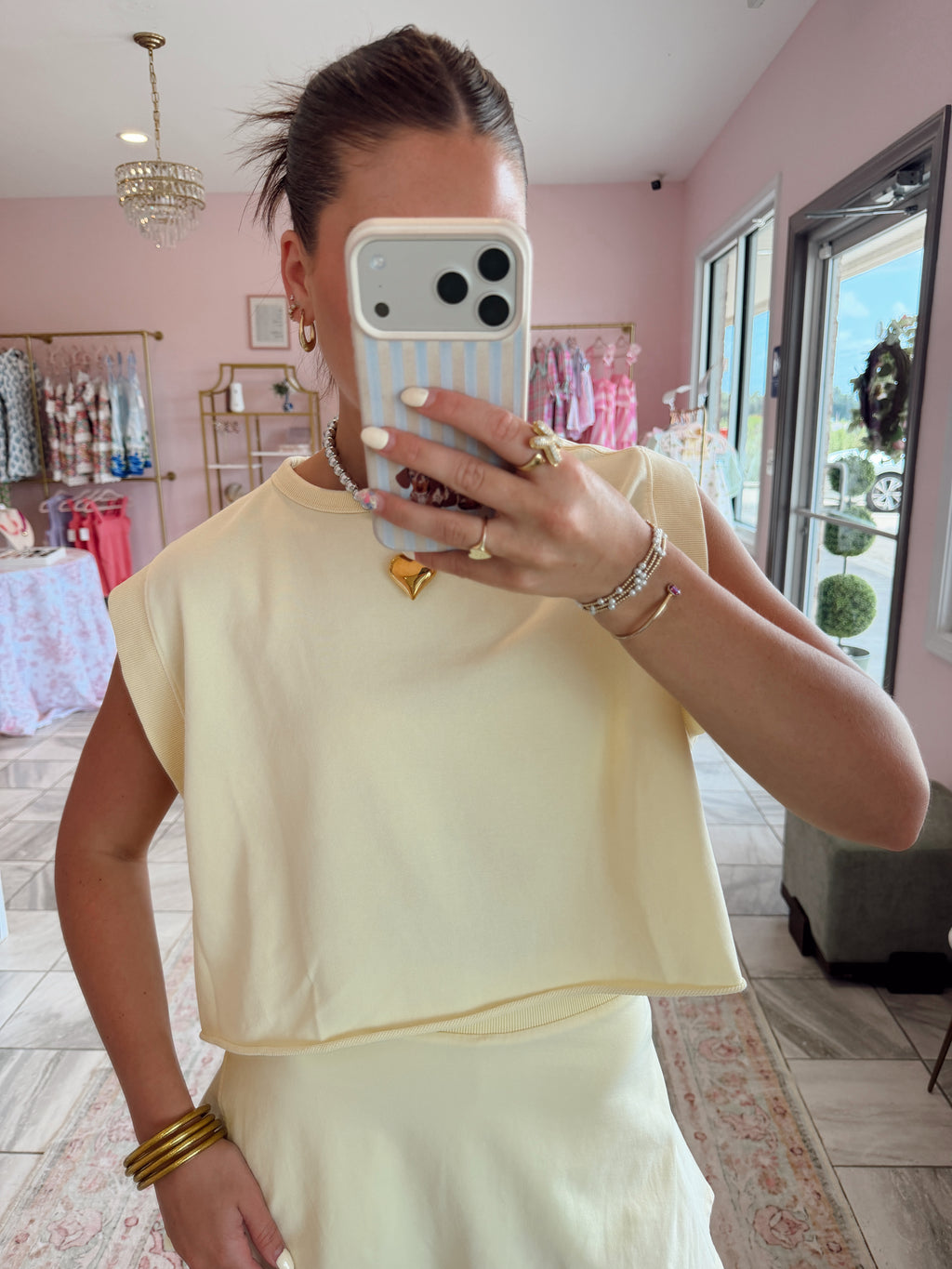 Lemon Sweat Set (Top)