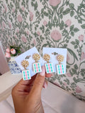Mahjong Earrings