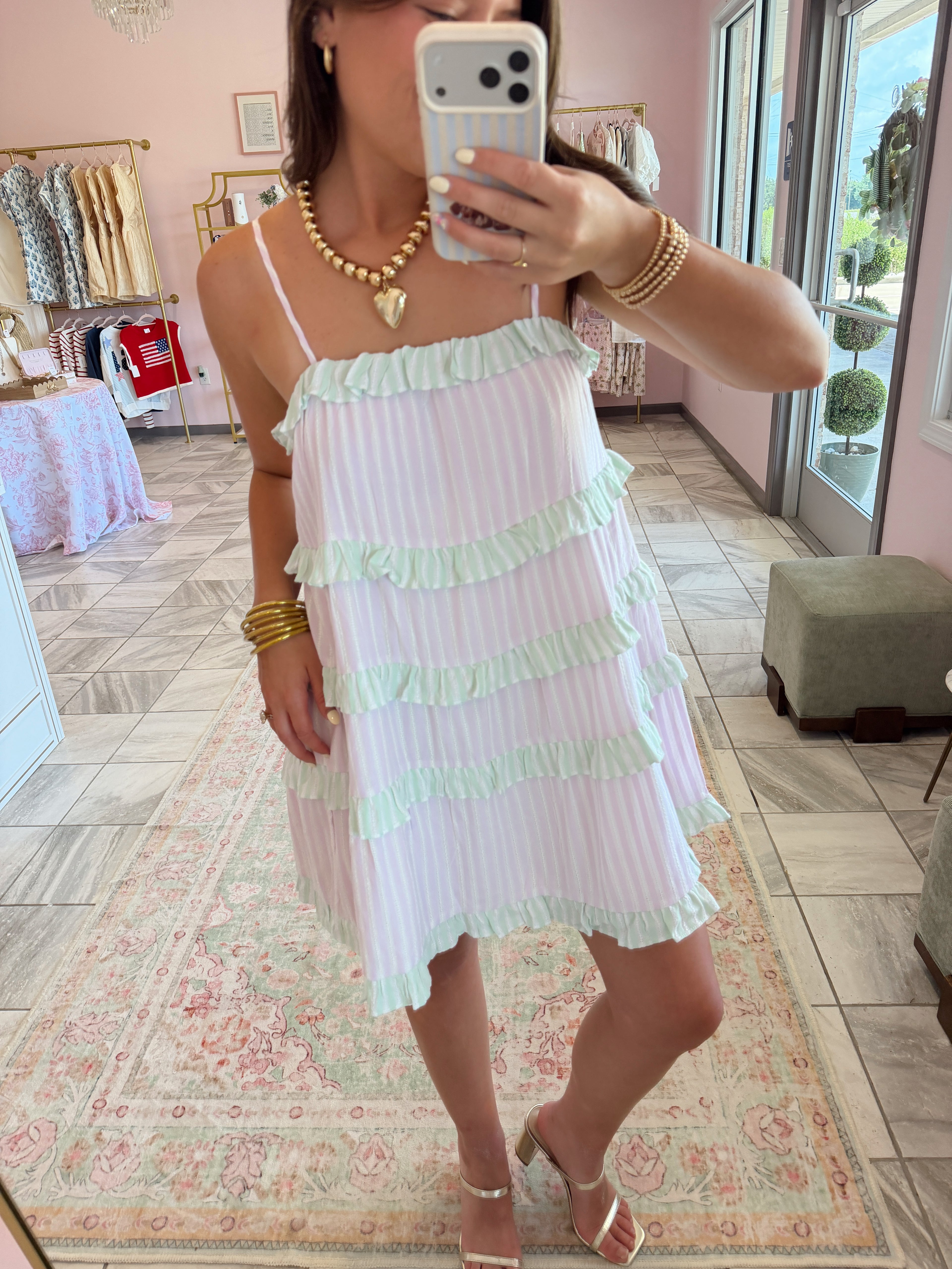 Pastel Mini Dress
