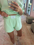 LuluMac Mint Shorts