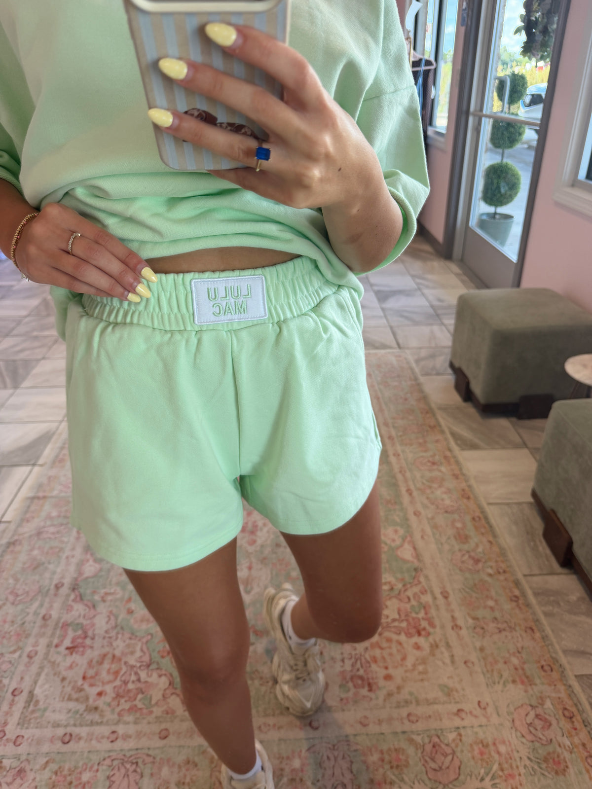 LuluMac Mint Shorts