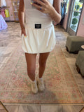 LuluMac White Bubble Skirt