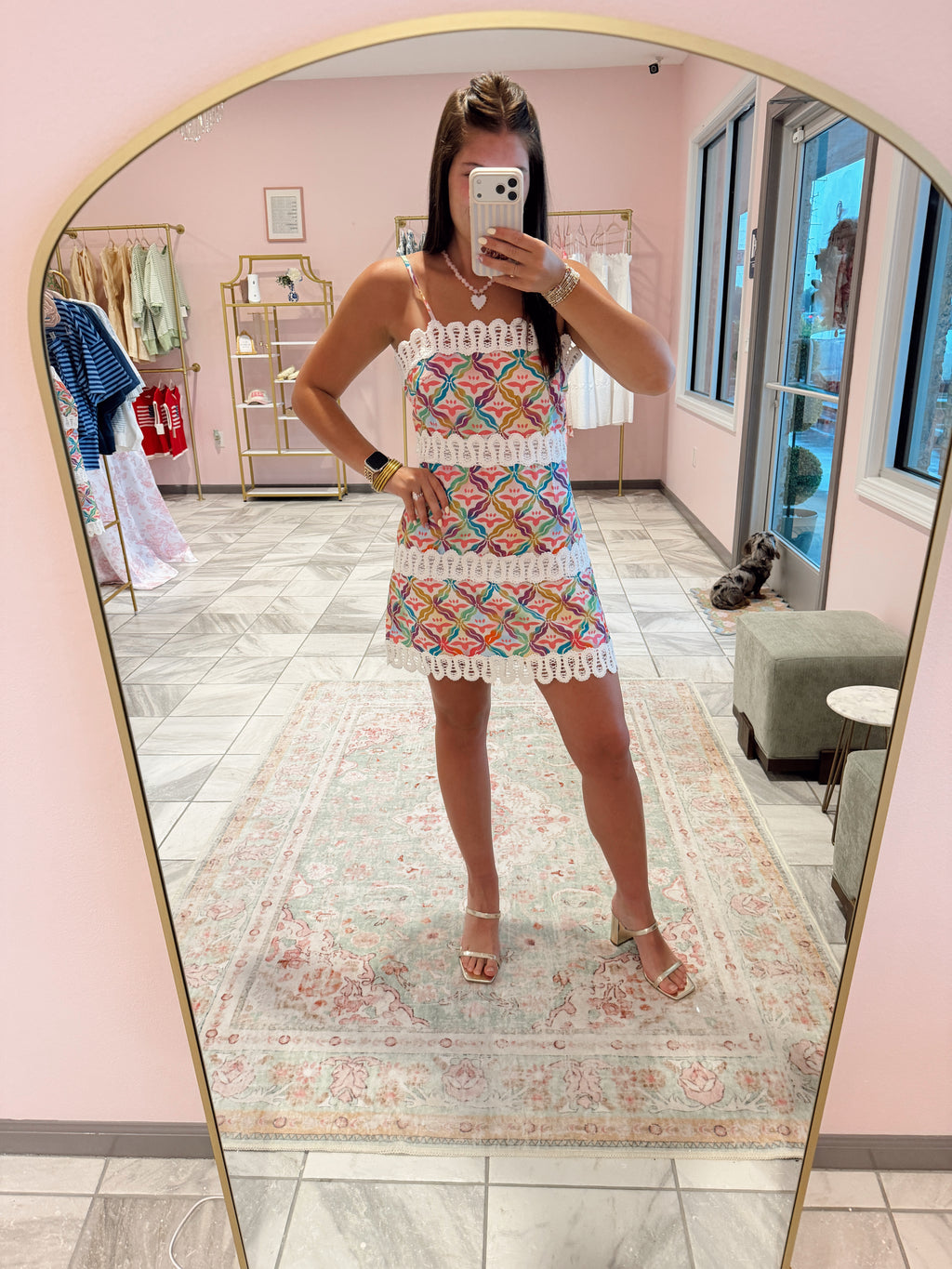 Colorful Mini Dress