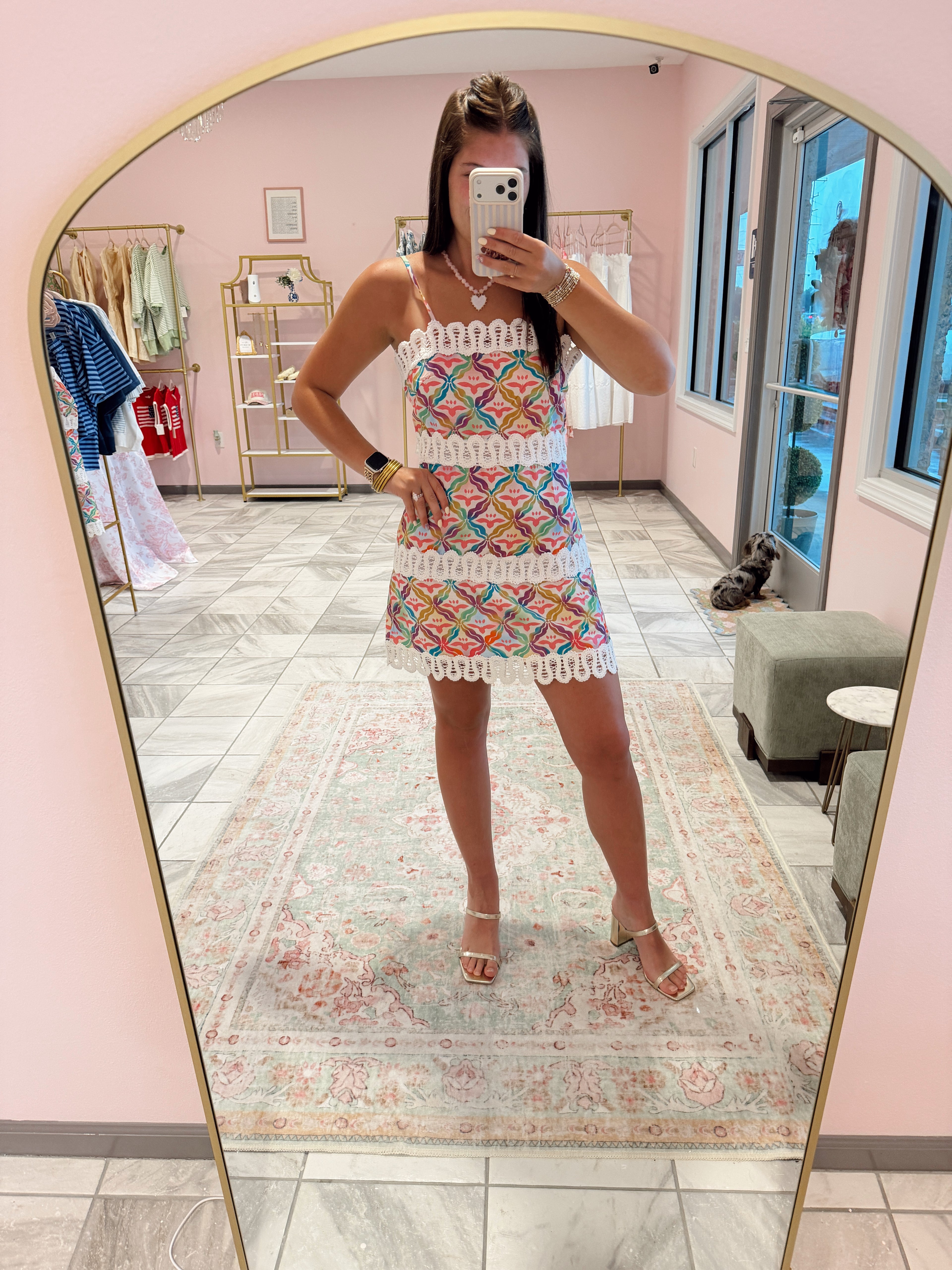 Colorful Mini Dress