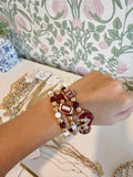 "GAMEDAY" Beaded Bracelet