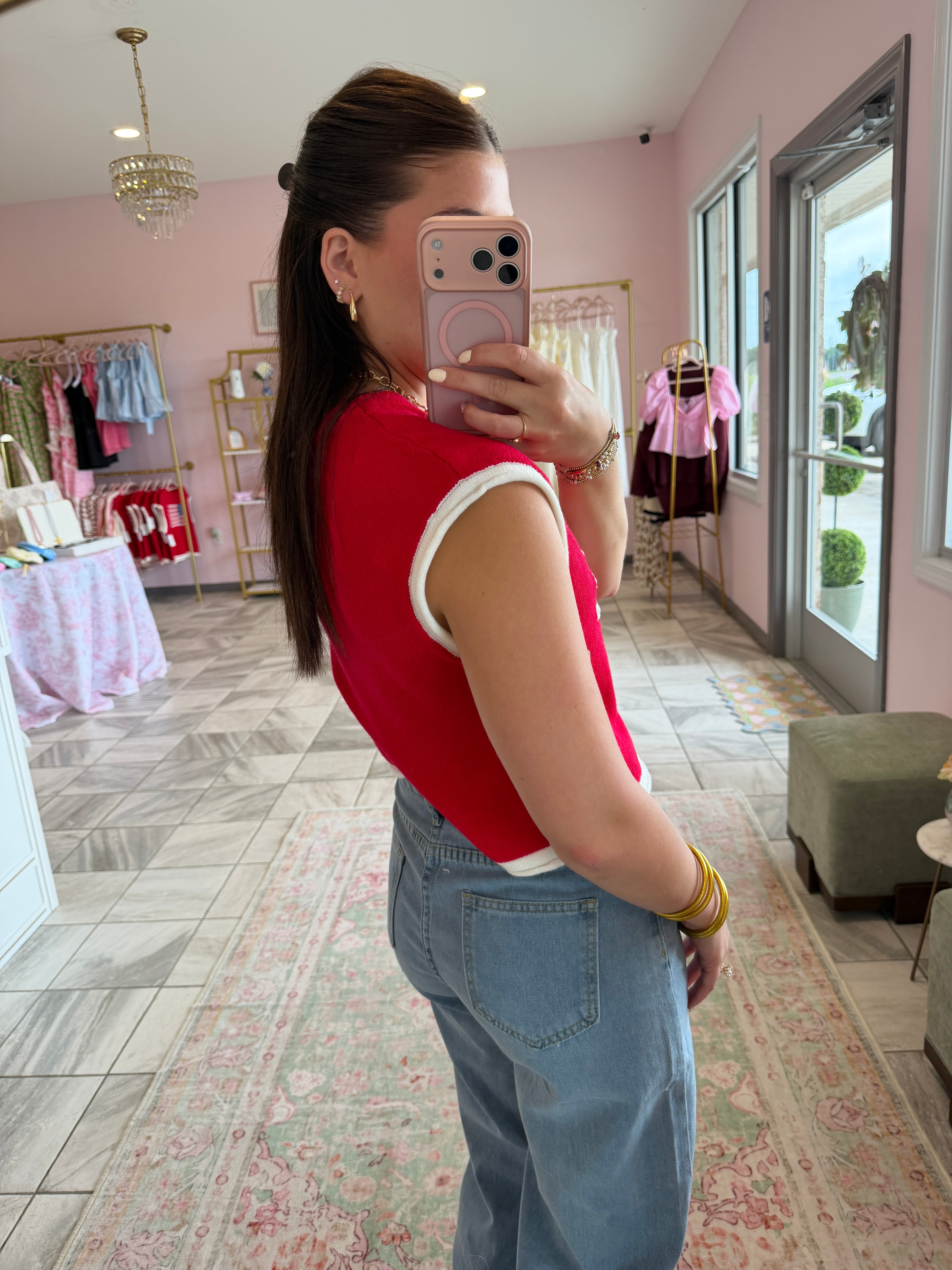 American Knitted Top