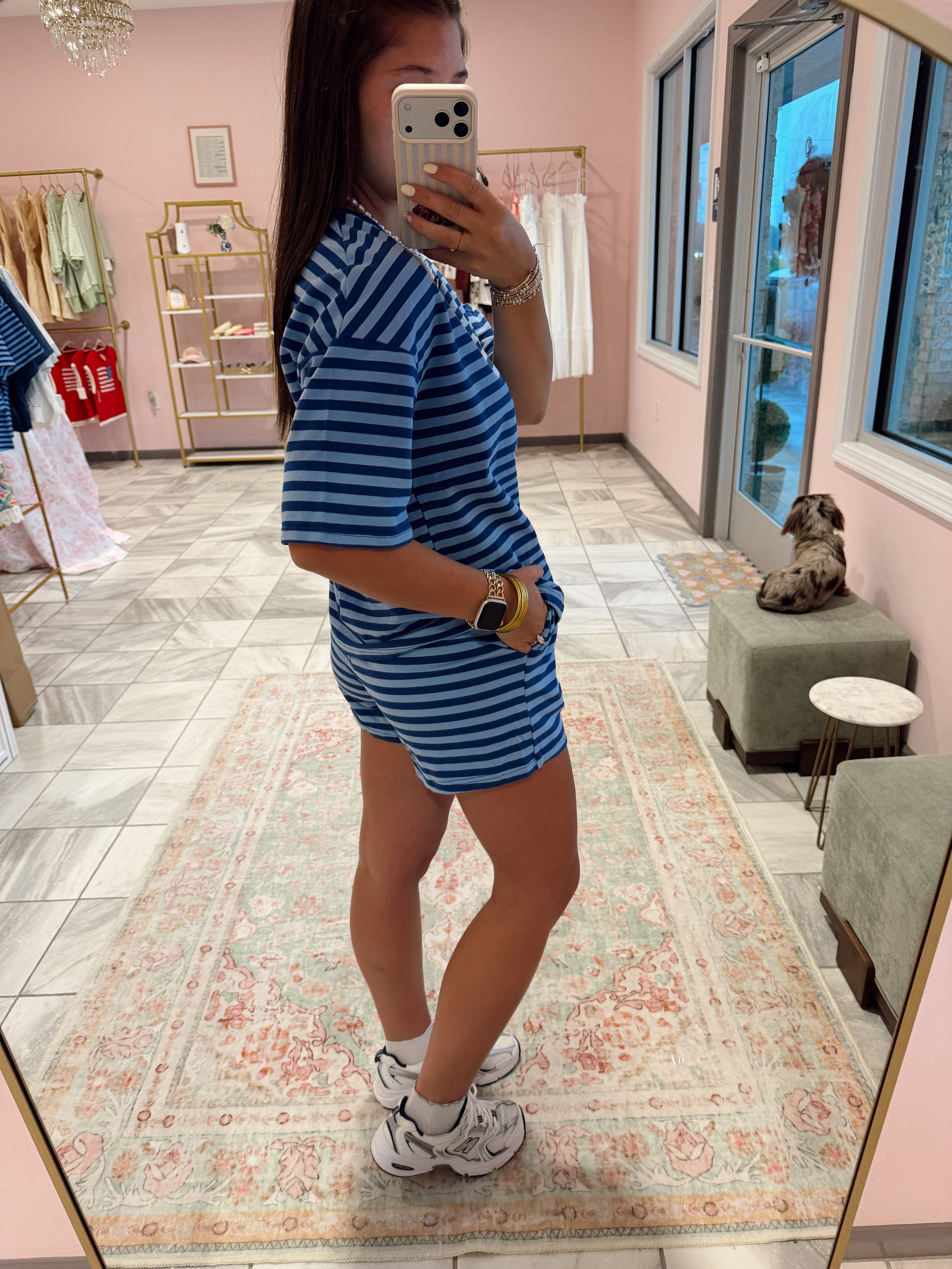 Stripe Me Blue Set