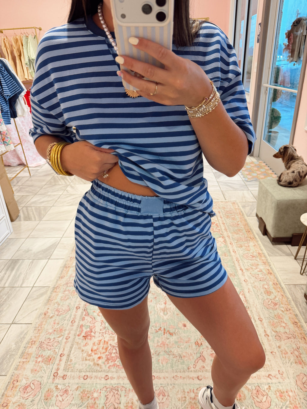 Stripe Me Blue Set