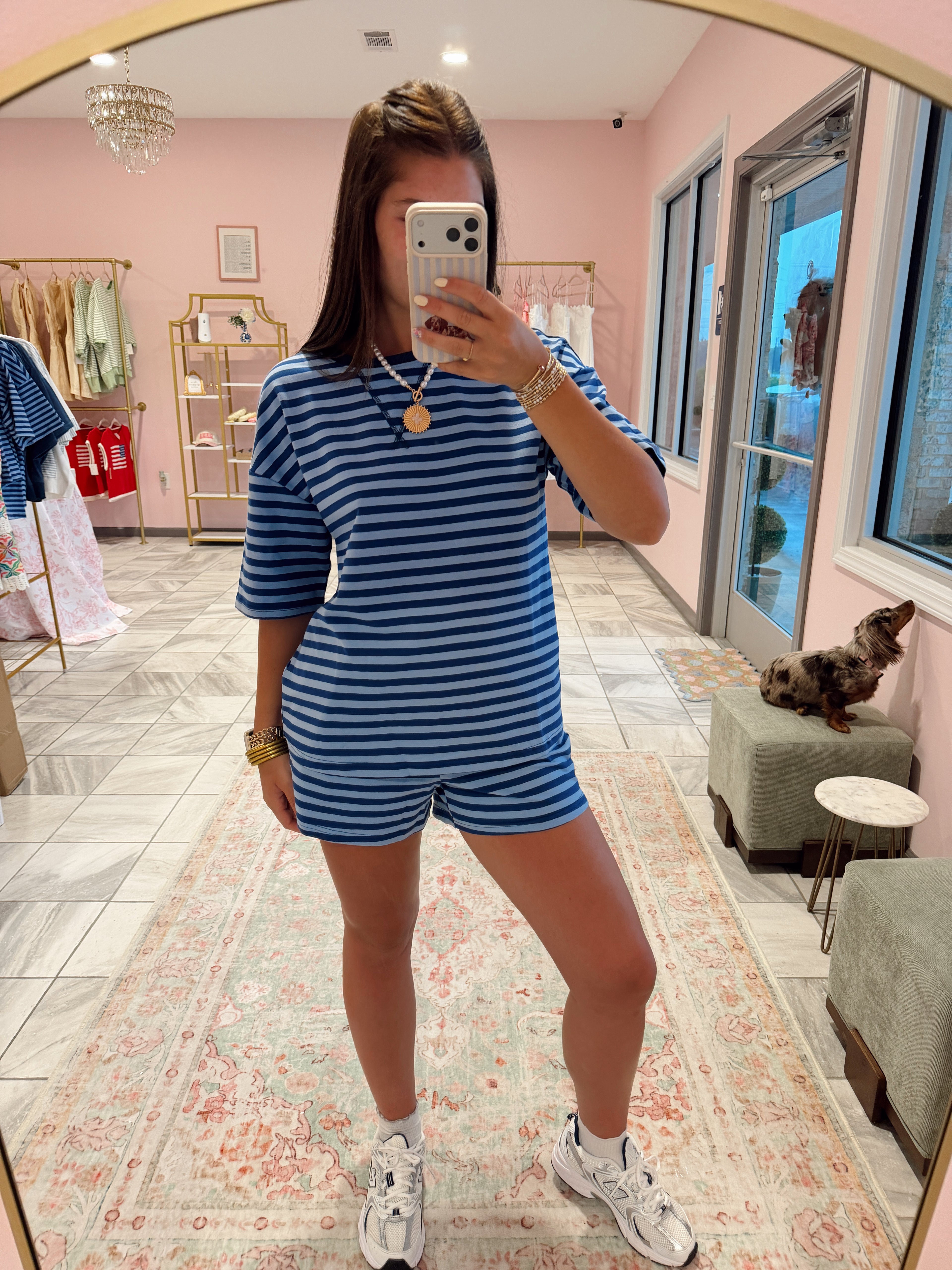 Stripe Me Blue Set