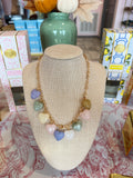Multi Dangle Heart Necklace