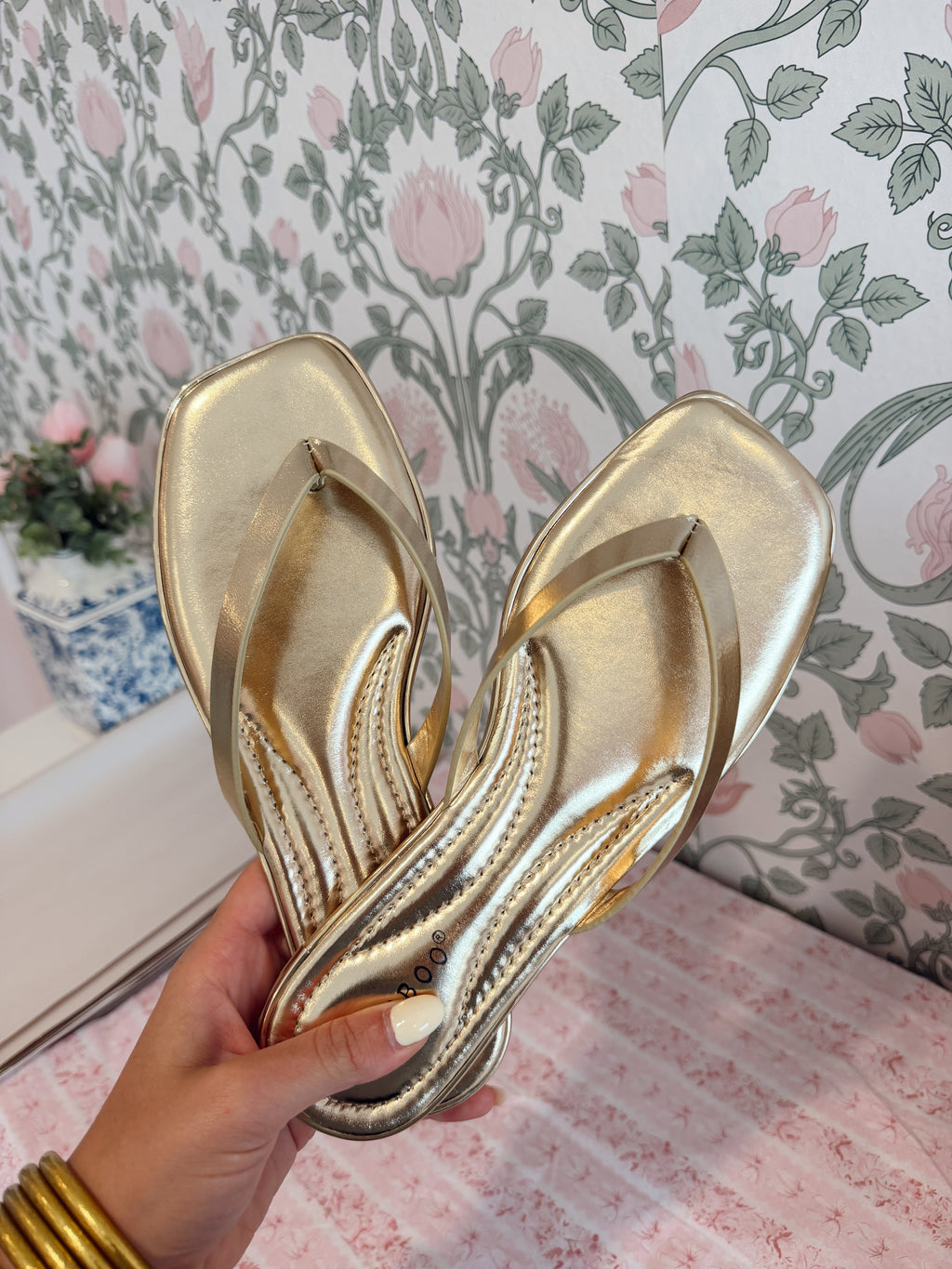 Golden Sandals