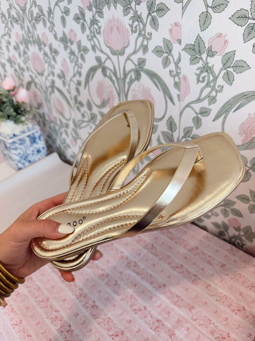 Golden Sandals