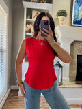 Ellie Top (Red)