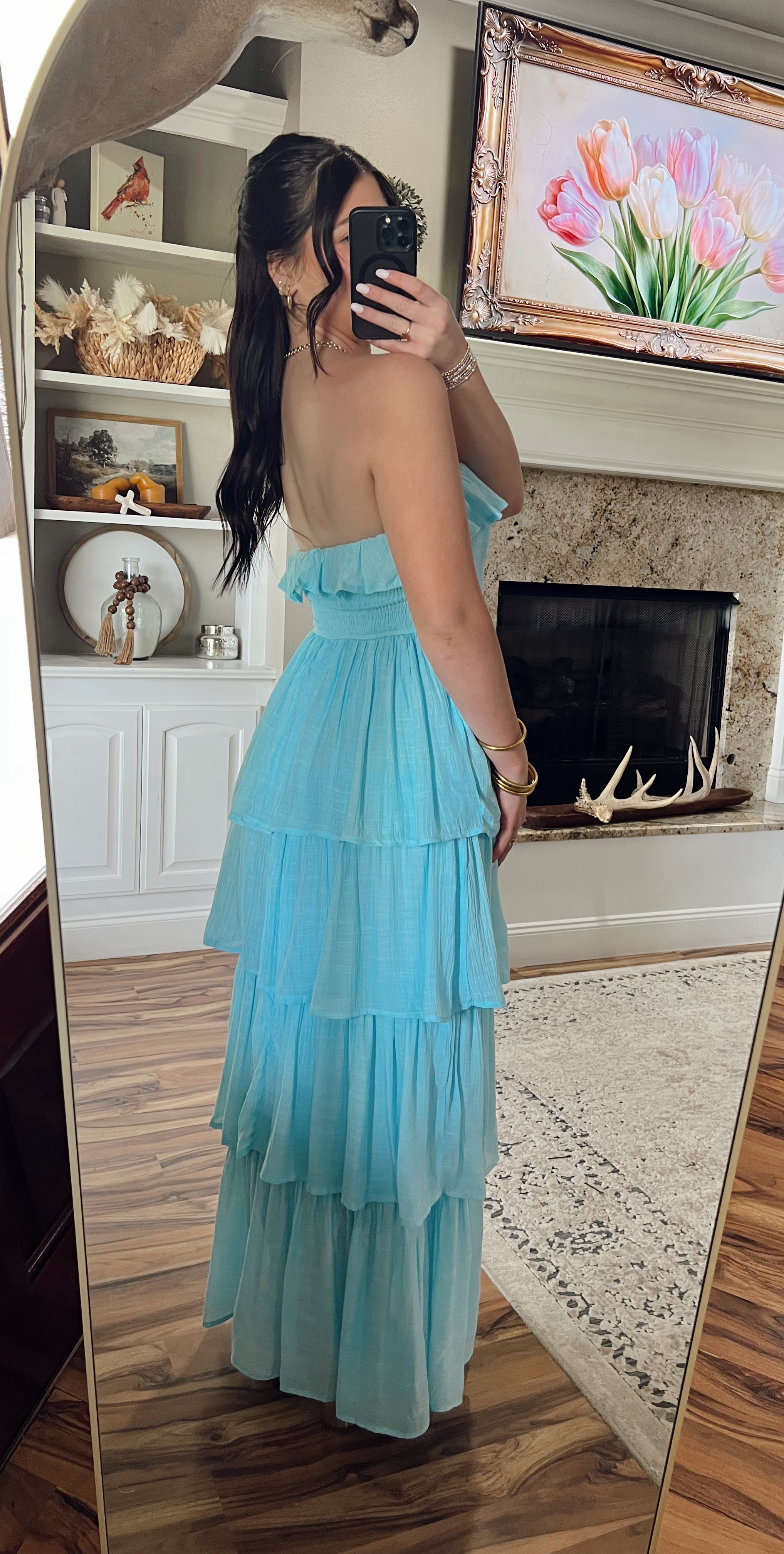 Ruffle Me Maxi Dress