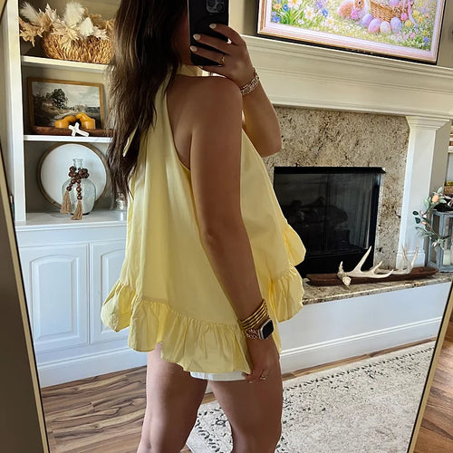 Butter Halter Top